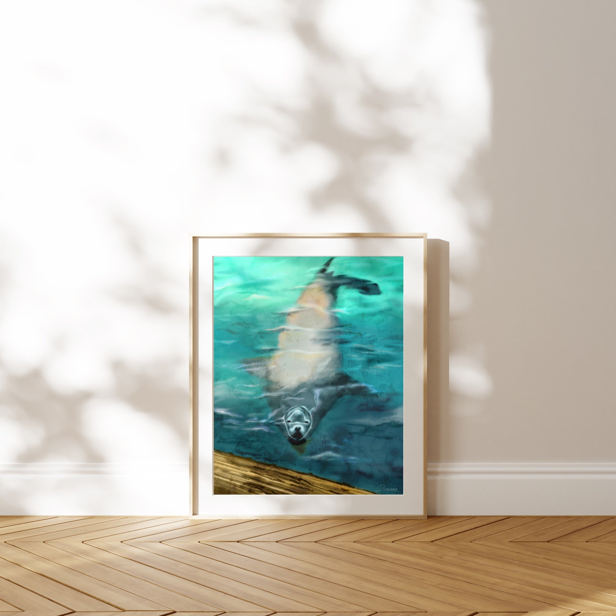 Greetings at the pier