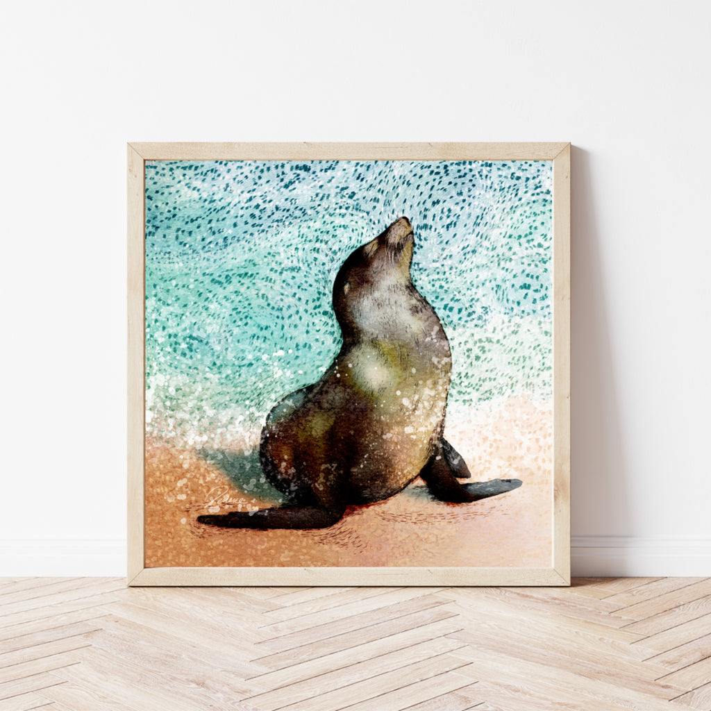 art mockup photo