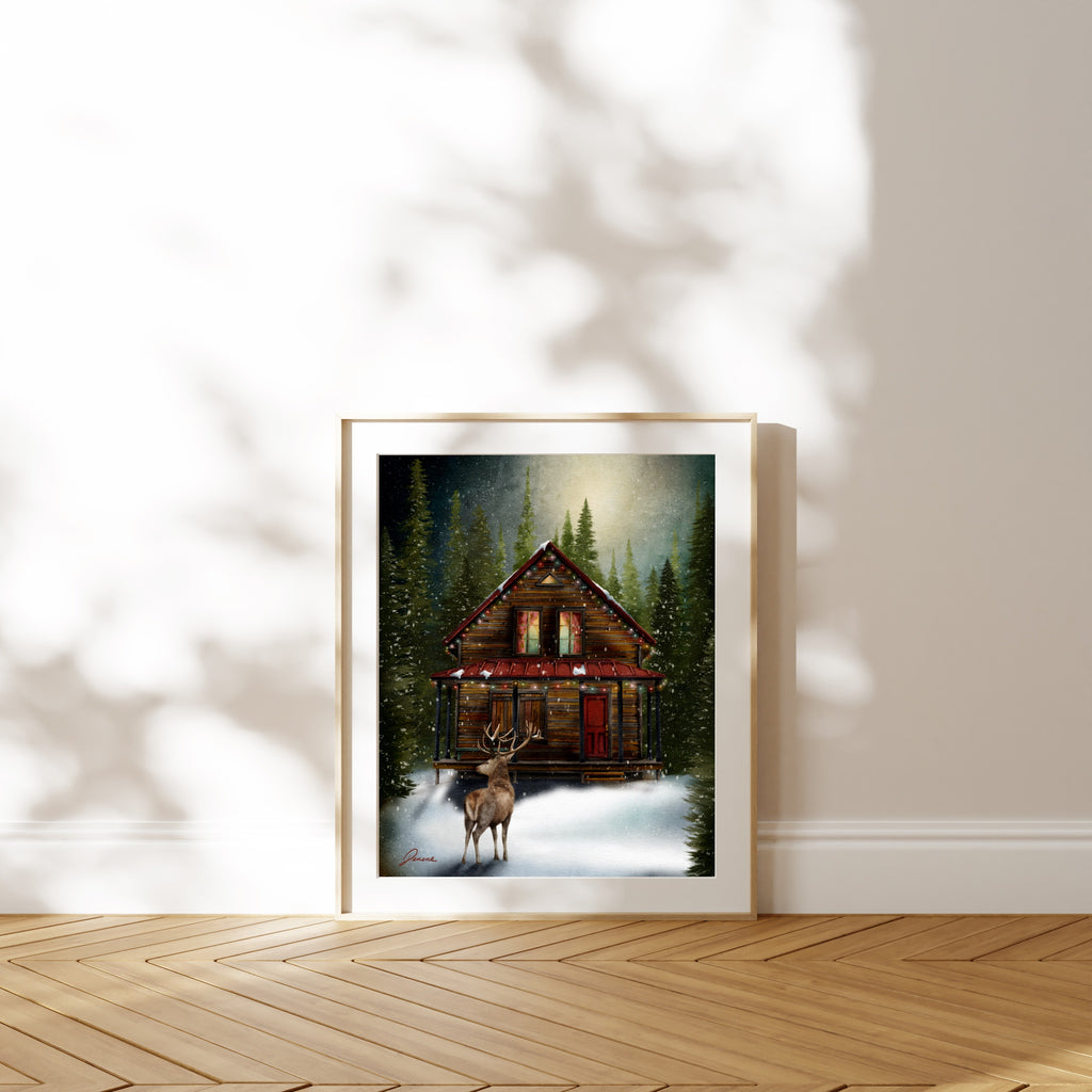 art mockup photo