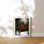 art mockup photo