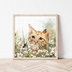 art mockup photo