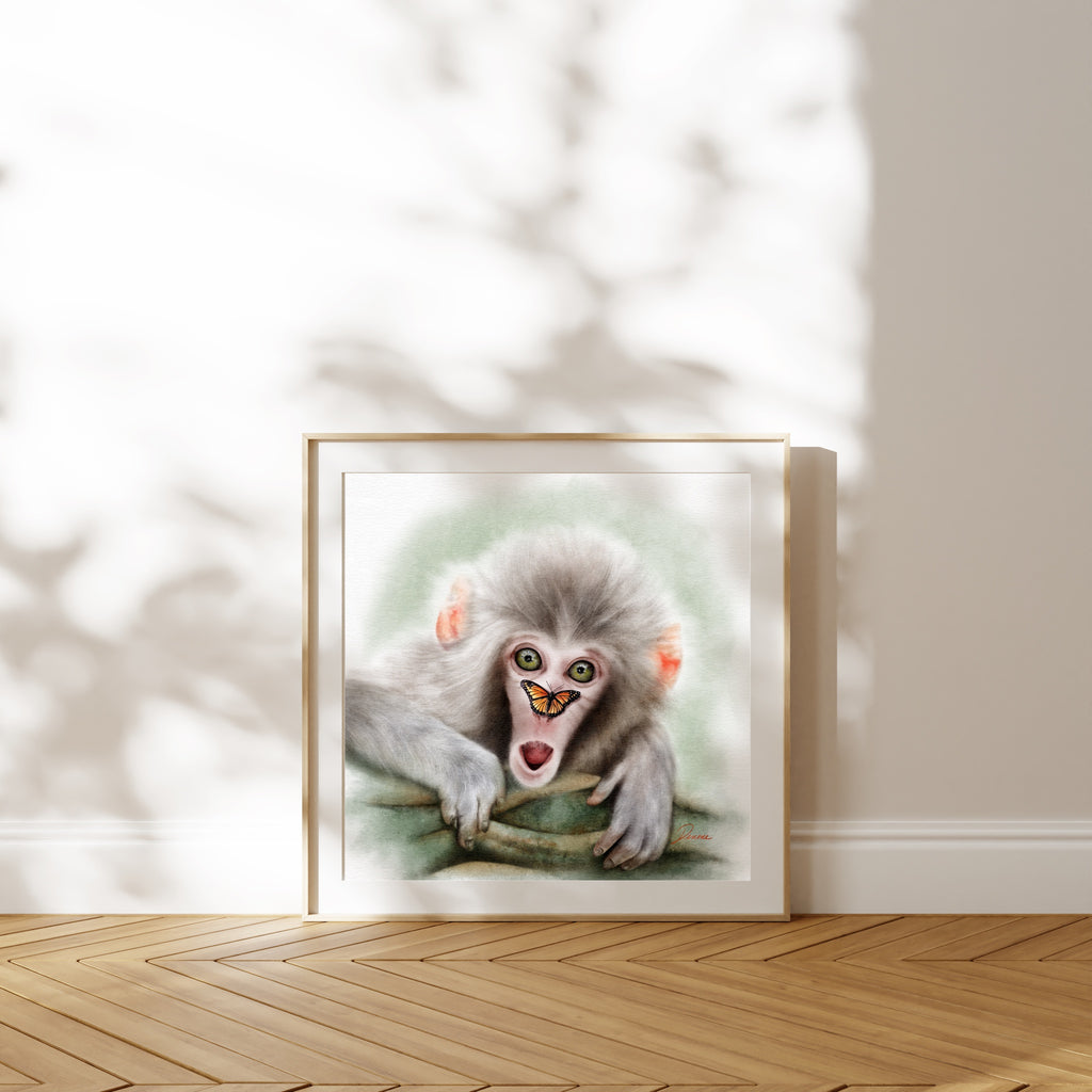 art mockup photo