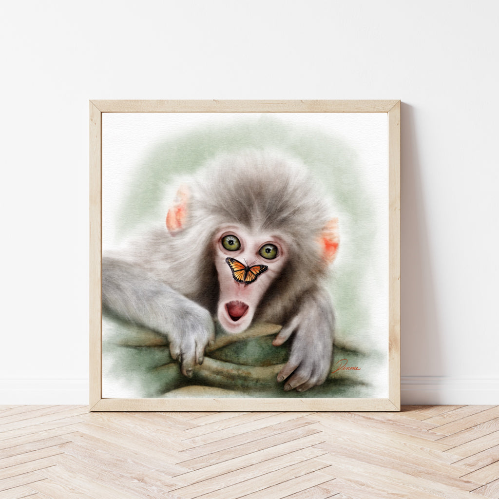 art mockup photo