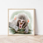 art mockup photo