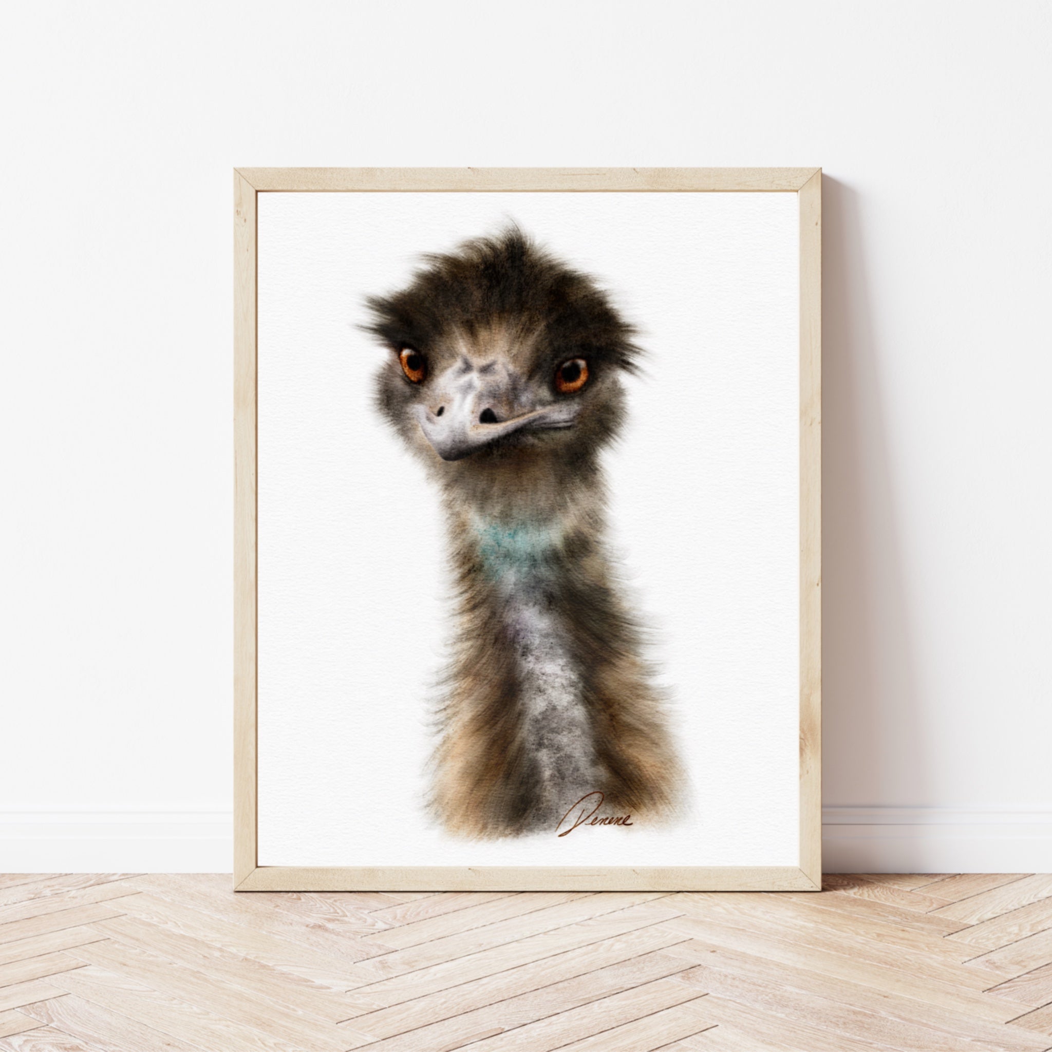 Emu Portrait