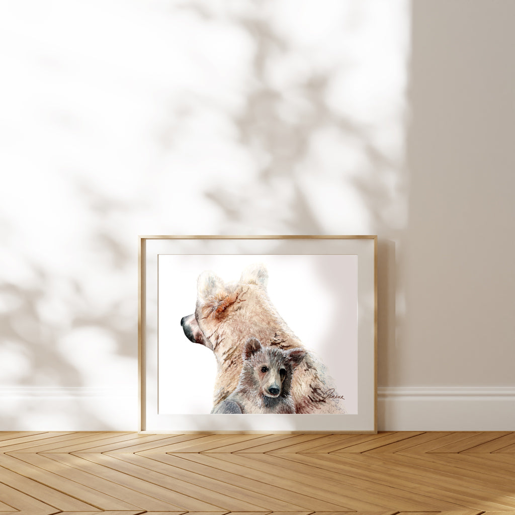 art mockup phot