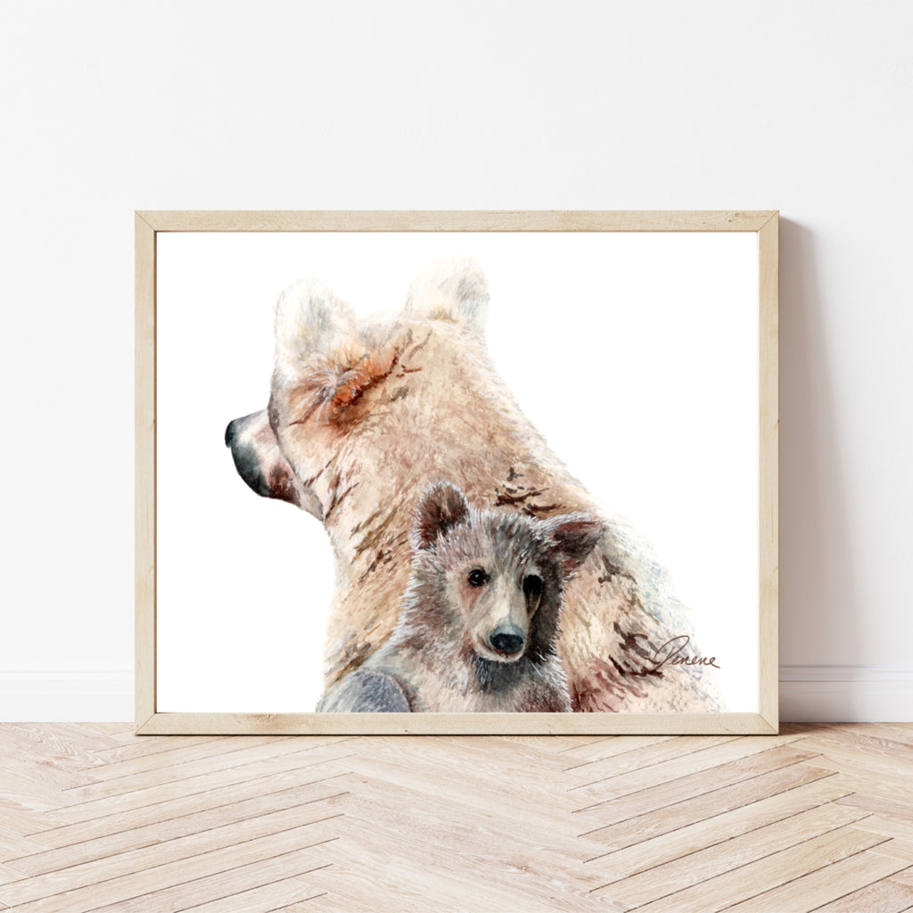 art mockup photo