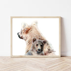 art mockup photo