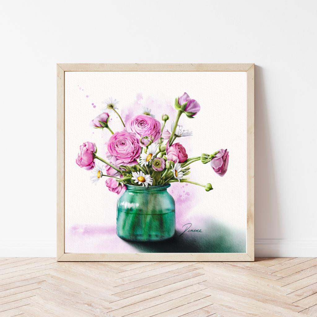 art mockup photo