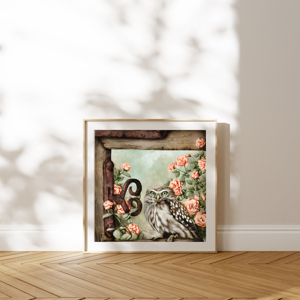 art mockup photo