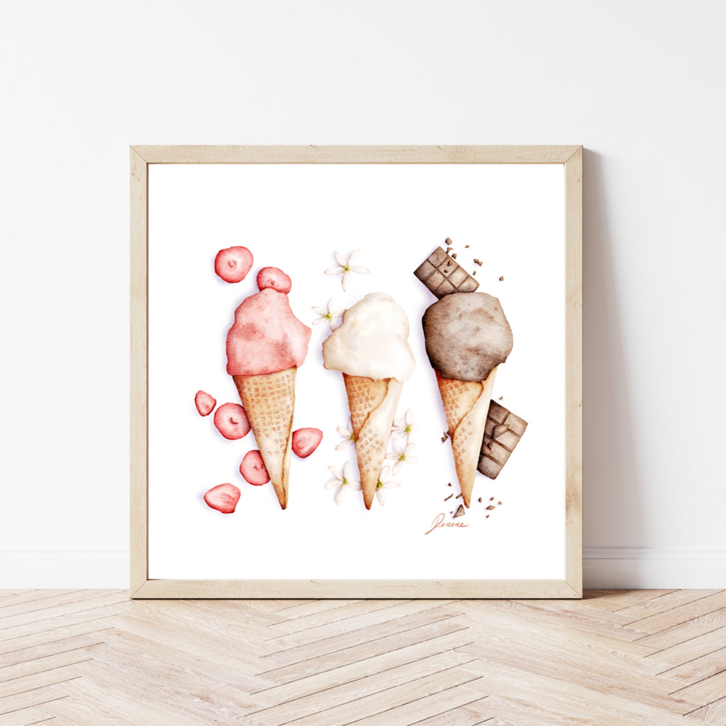 art mockup photo