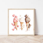 art mockup photo