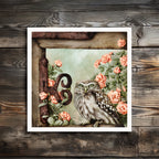 art mockup photo