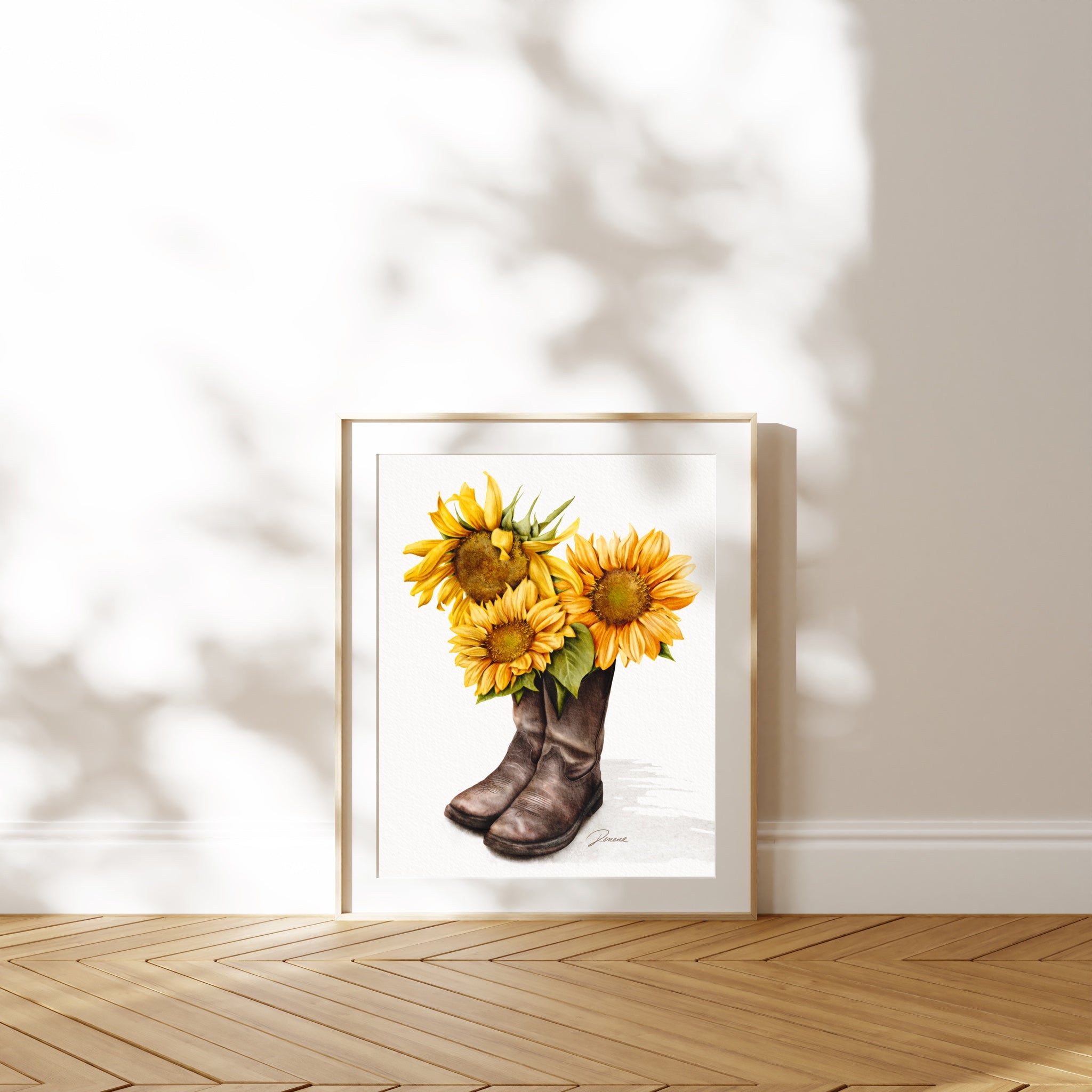 Sunshine in my boots