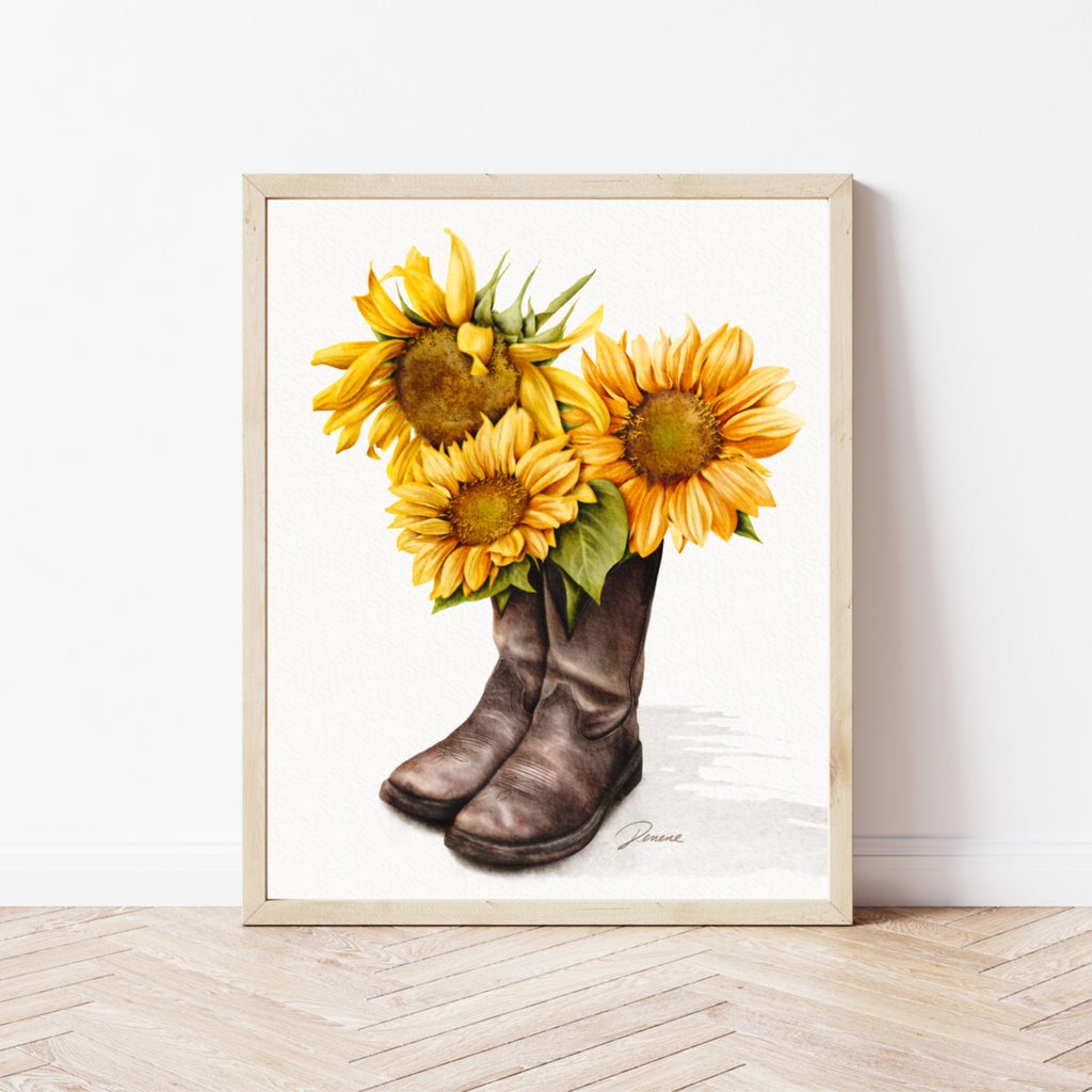 art mockup photo