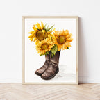 art mockup photo