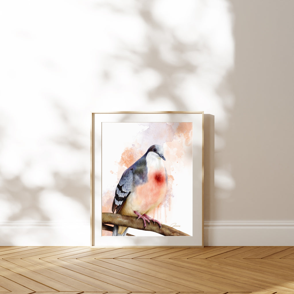 art mockup photo