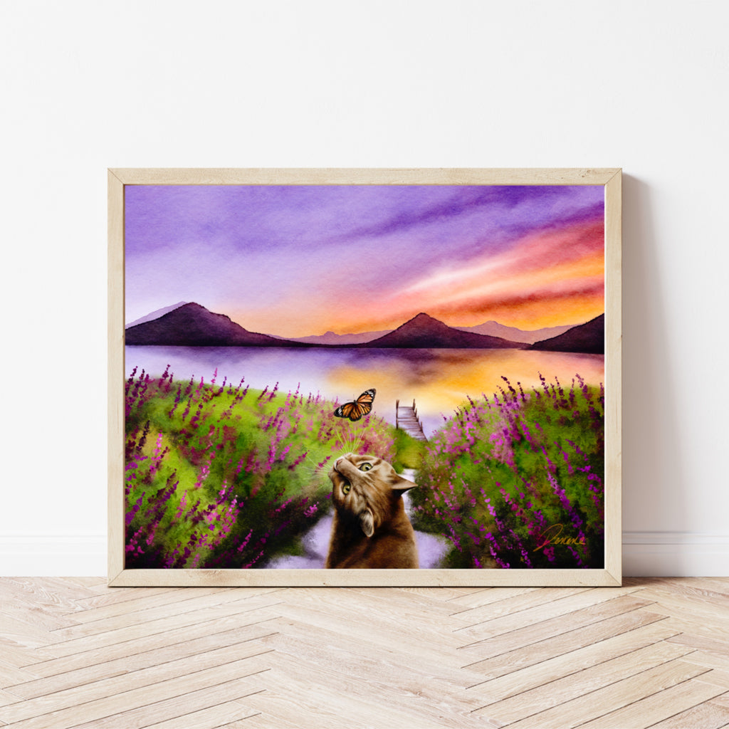 art mockup photo
