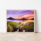 art mockup photo