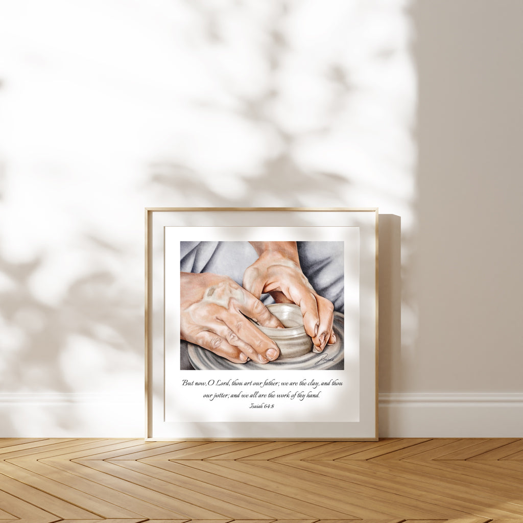 art mockup photo