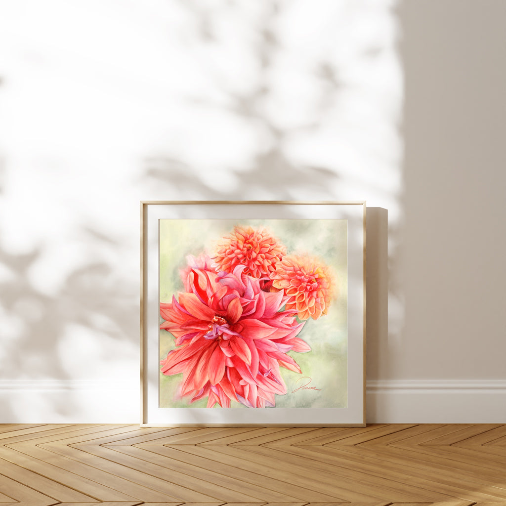 art mockup photo