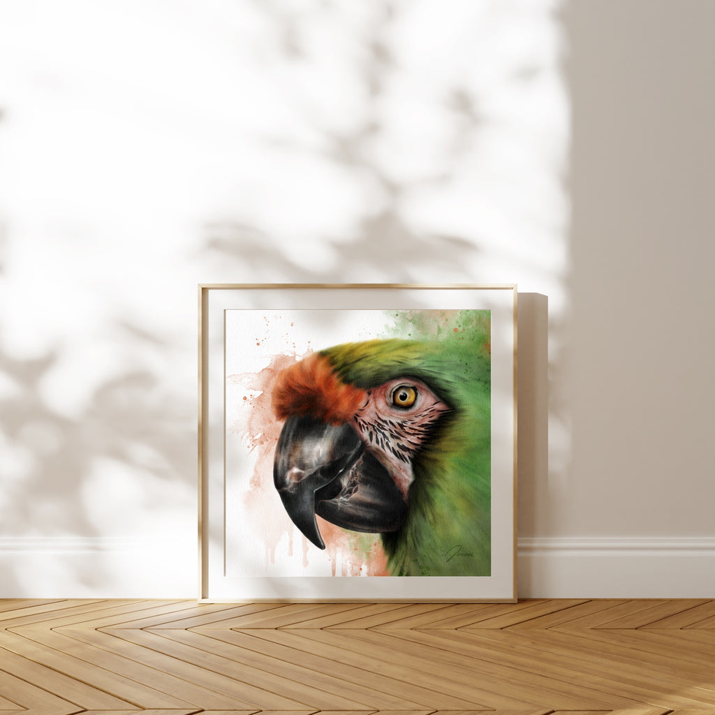 art mockup photo