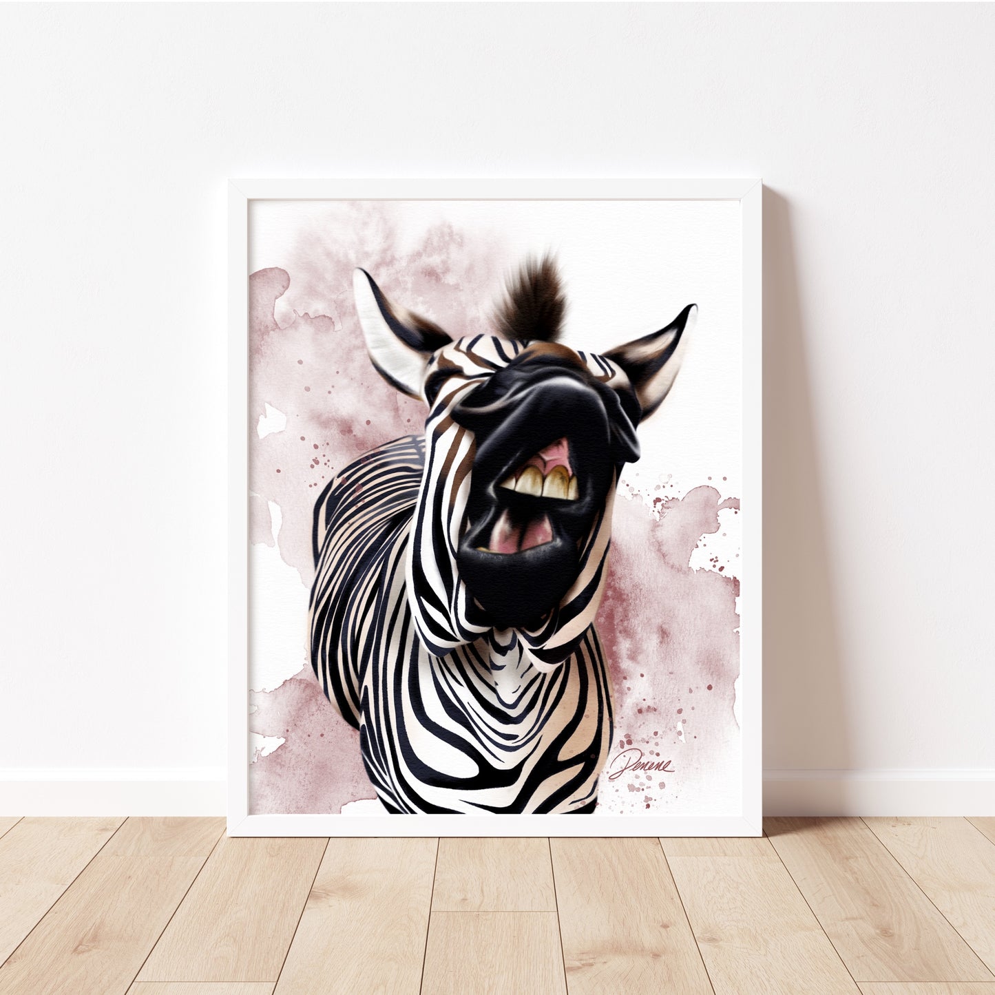 Zebra Talking