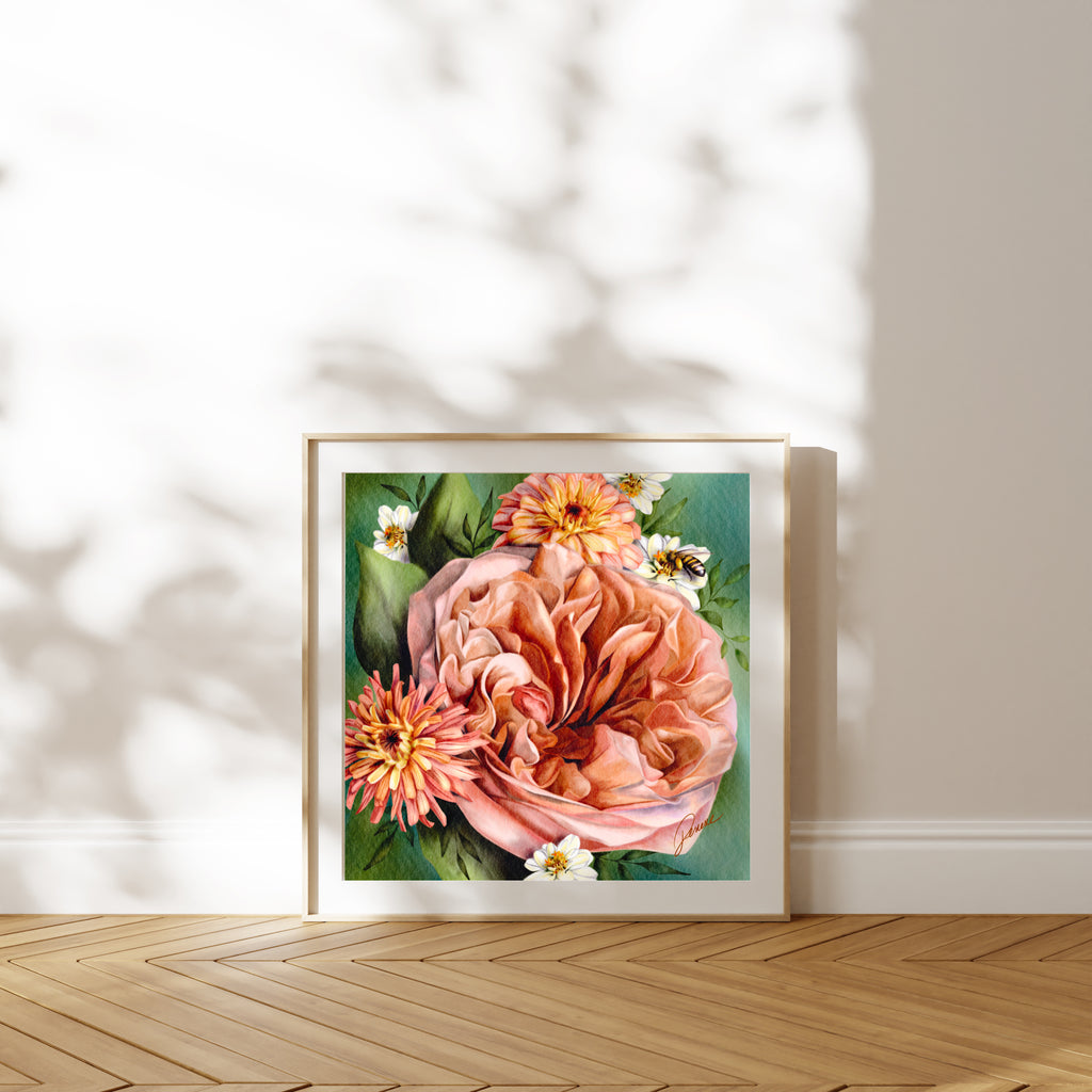 art mockup photo