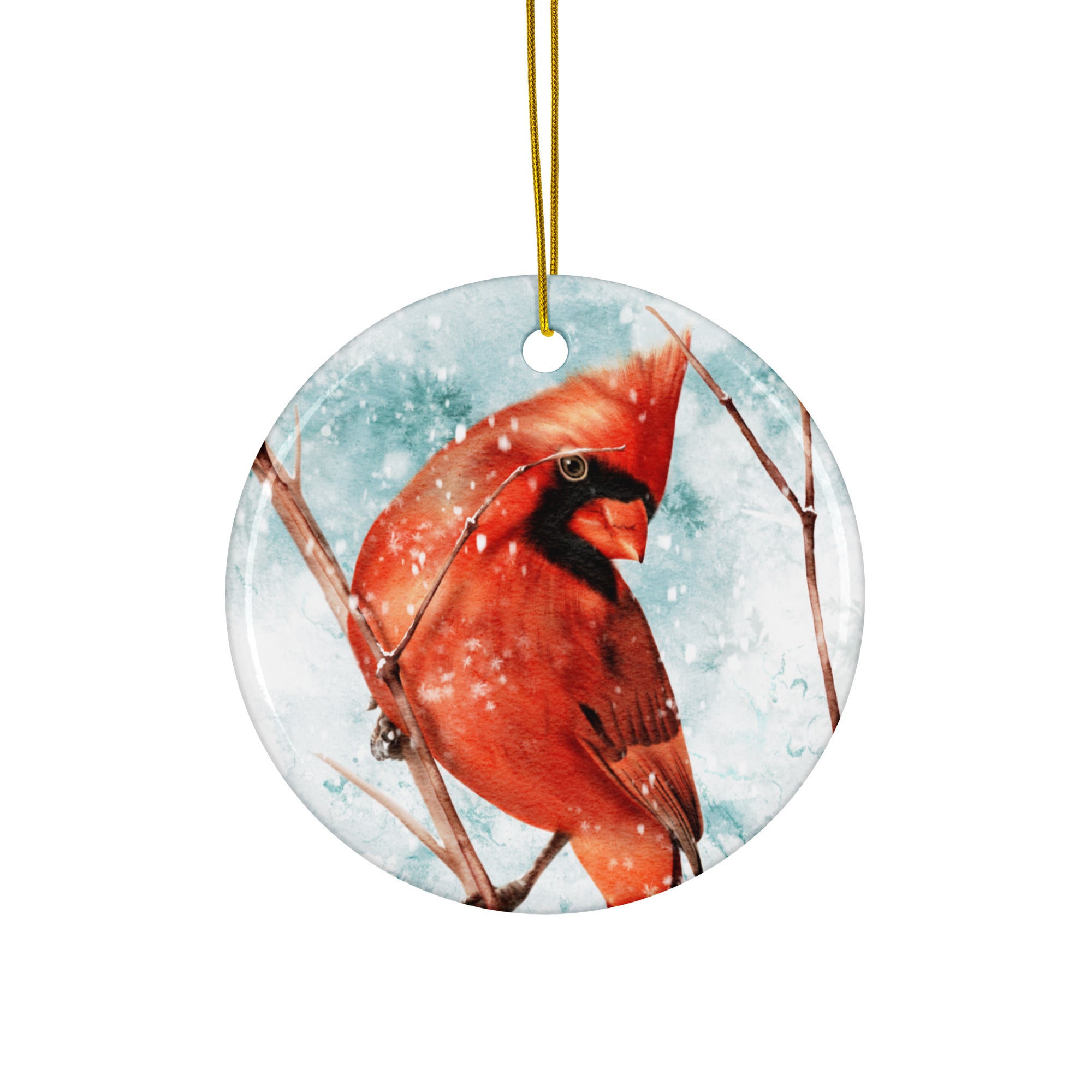 Cardinal Ornament