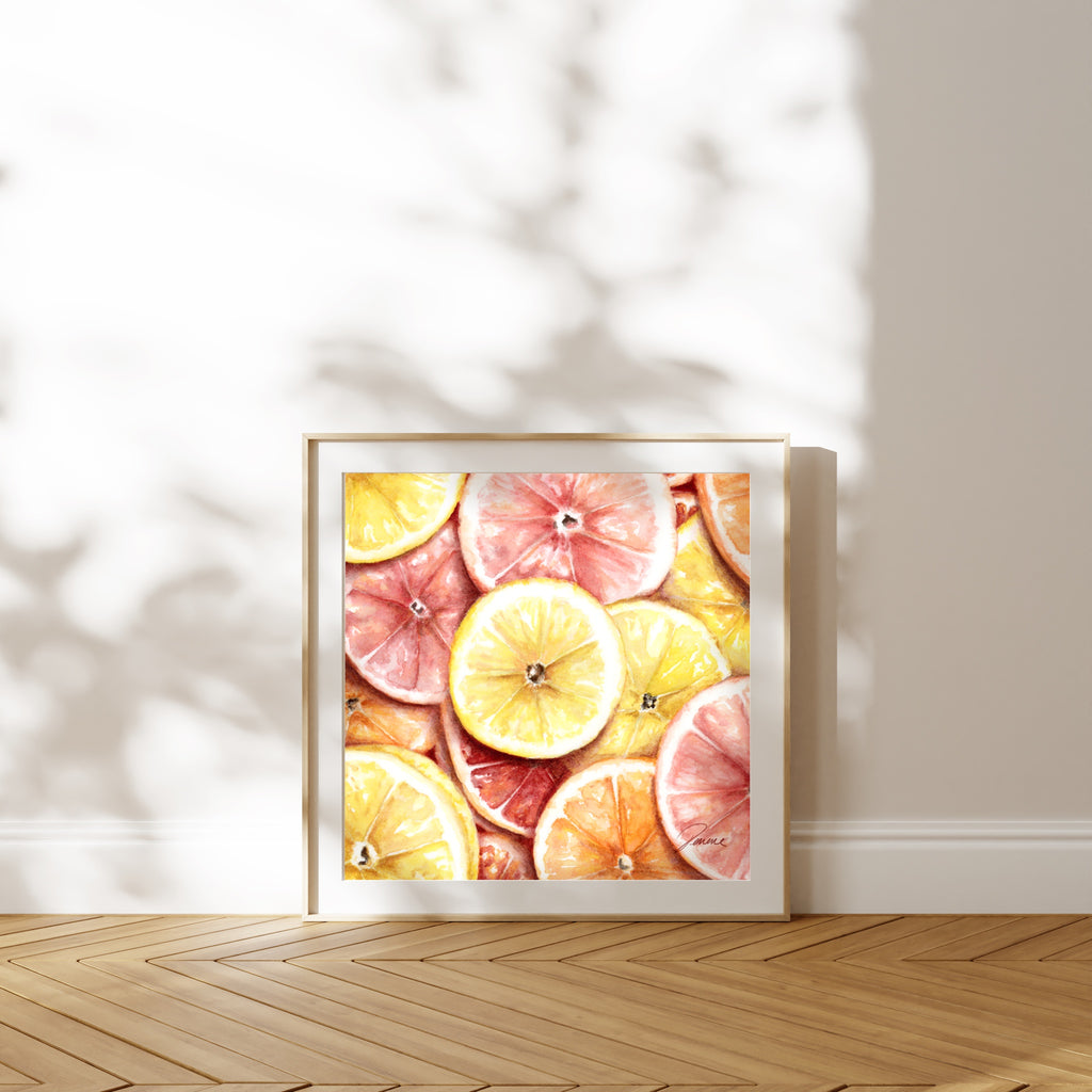 art mockup photo