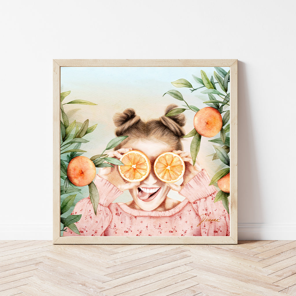 art mockup photo