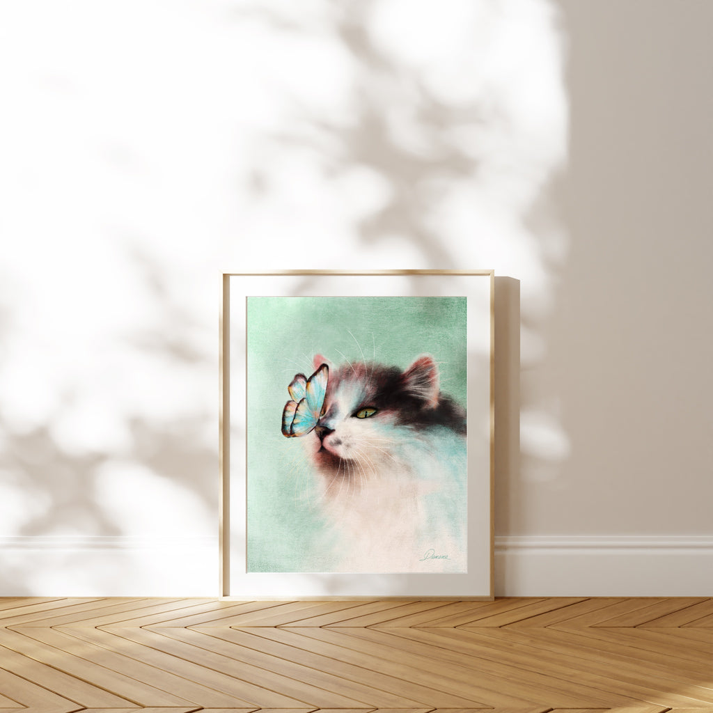 art mockup photo