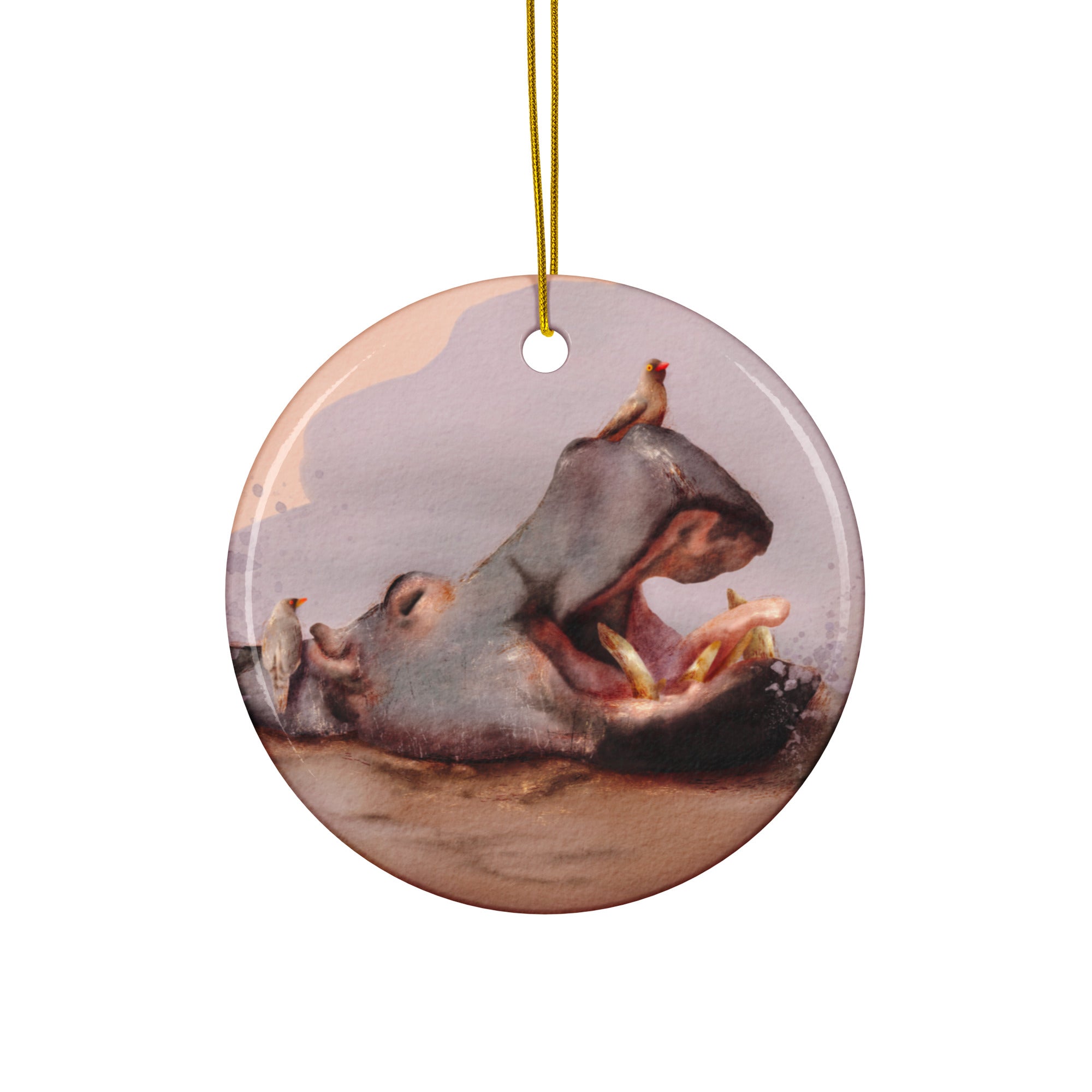 Hippopotamus Ornament