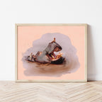 art mockup photo