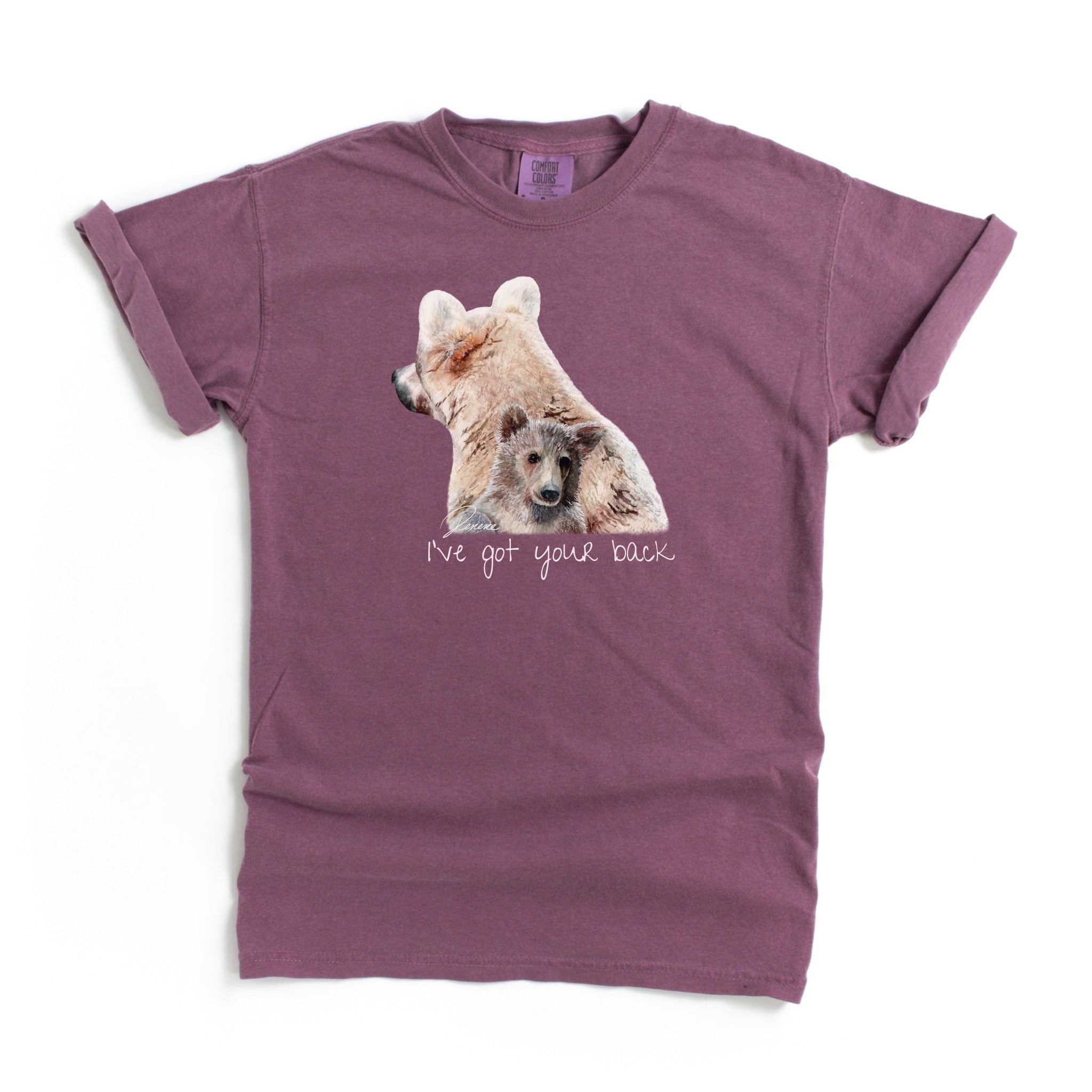 Katmai bears, I've got your back  t-shirt