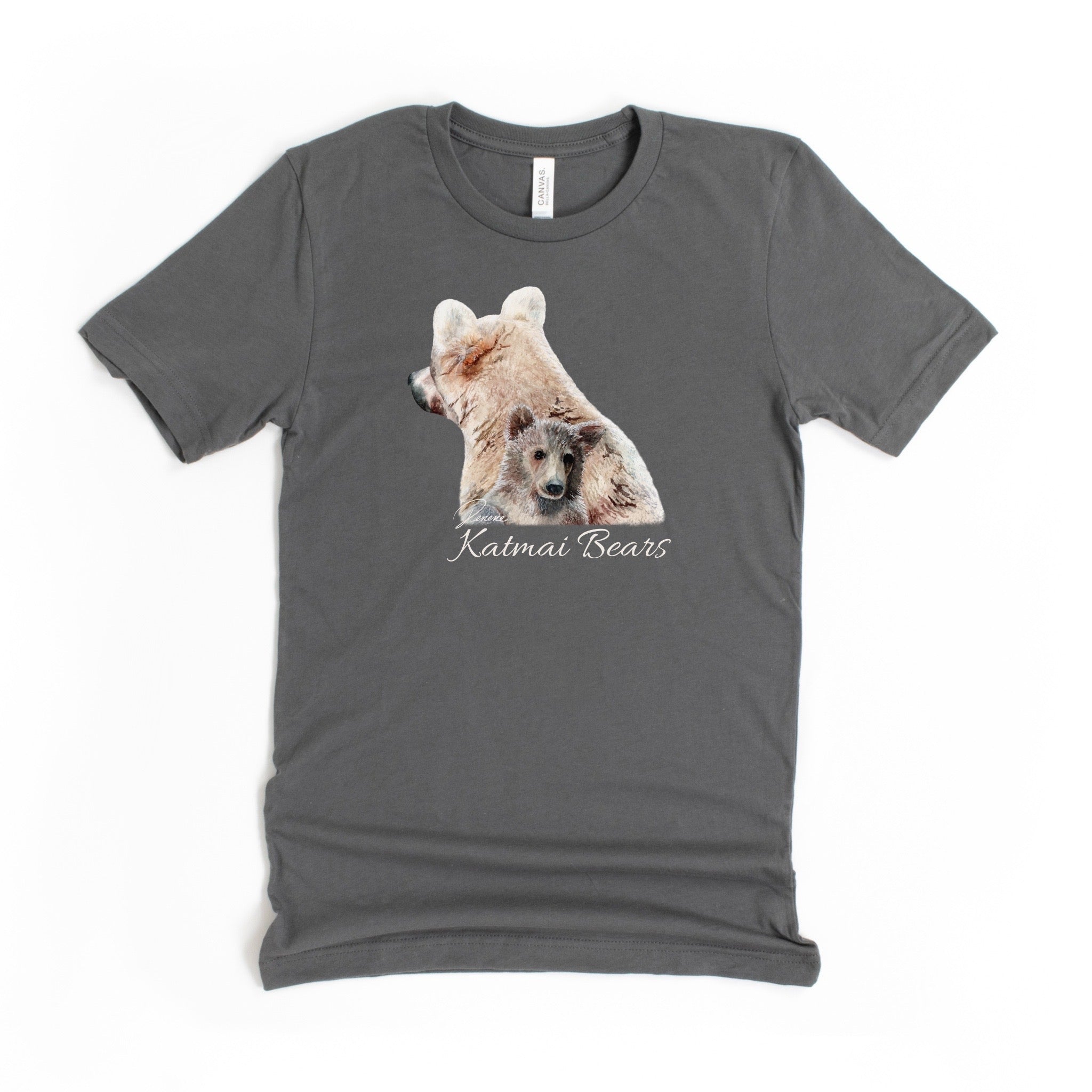 Katmai bears, I've got your back  t-shirt