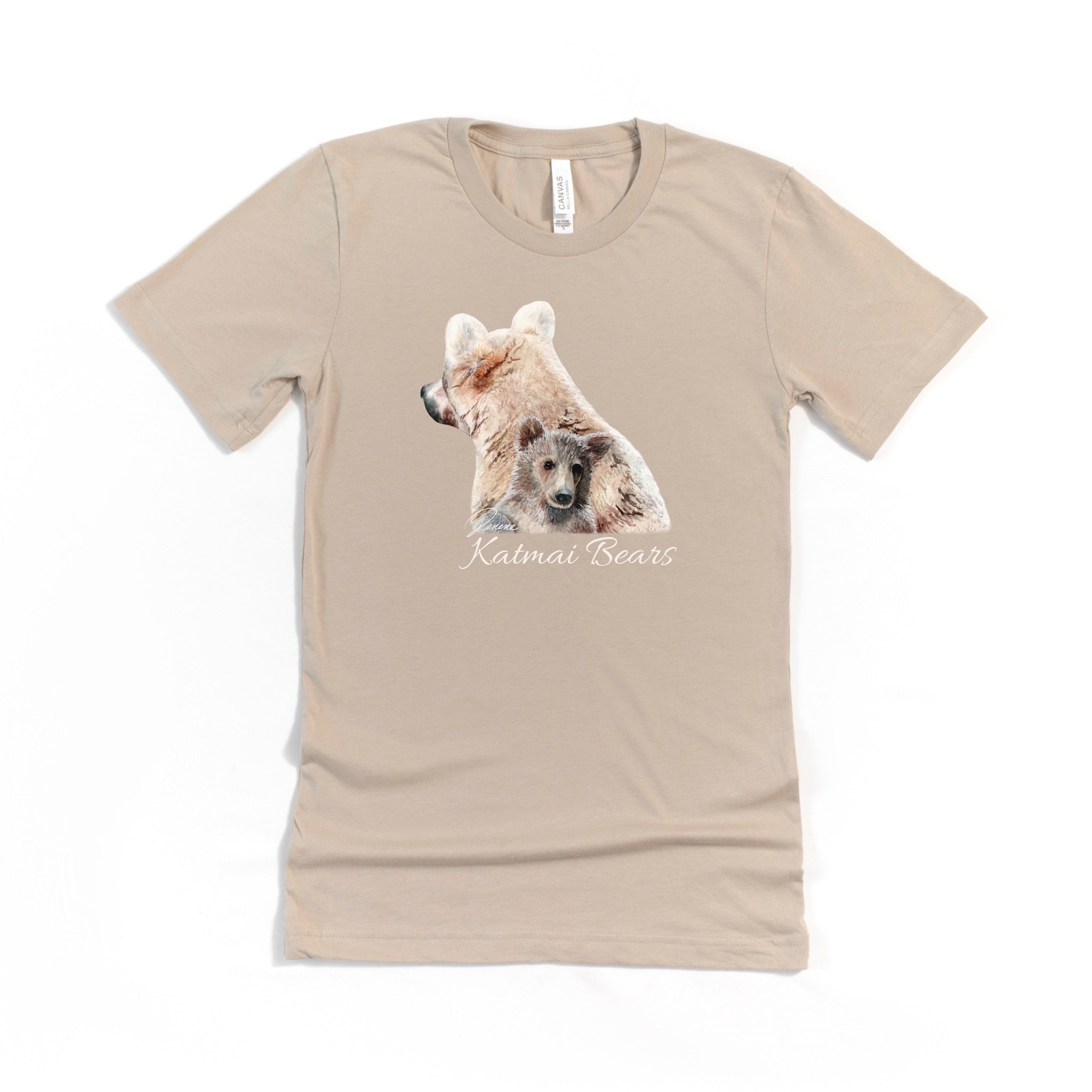 Katmai bears, I've got your back  t-shirt