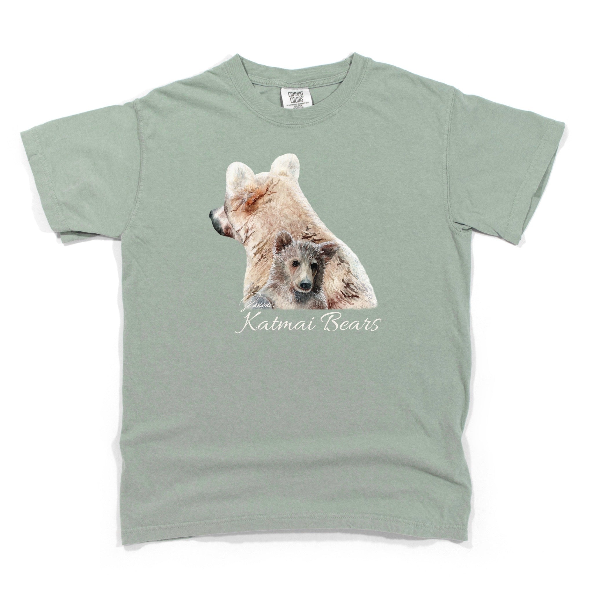 Katmai bears, I've got your back  t-shirt