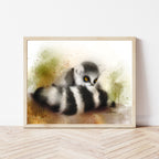 art mockup photo