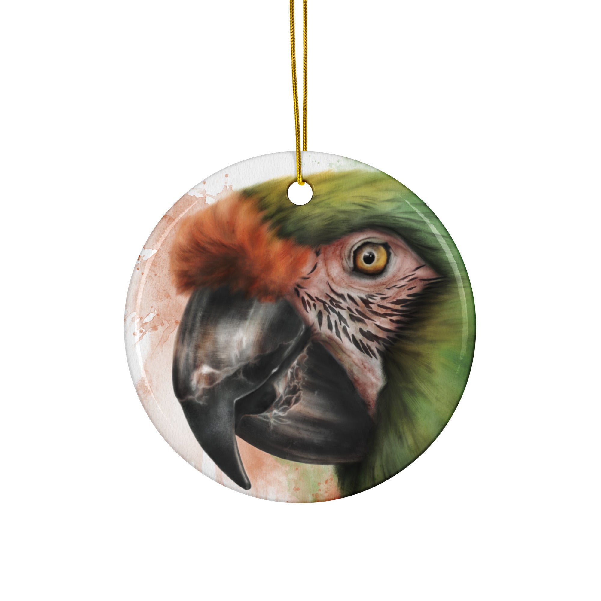 Military Macaw Ornament