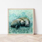 art mockup photo
