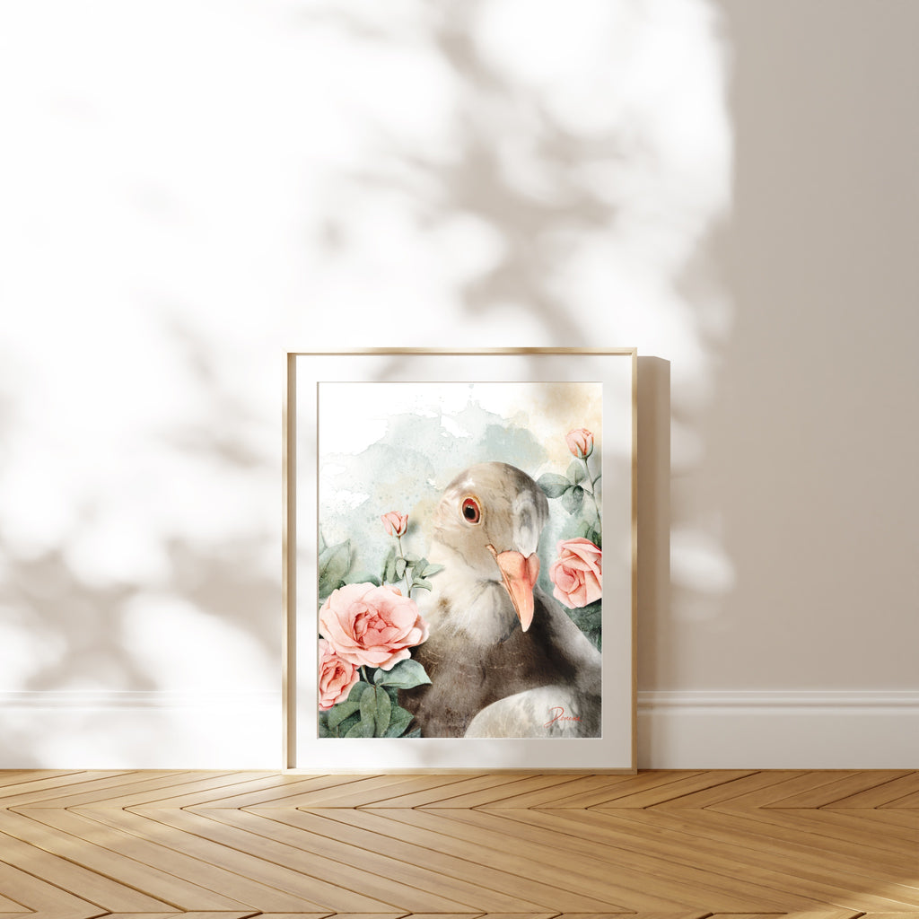 art mockup photo