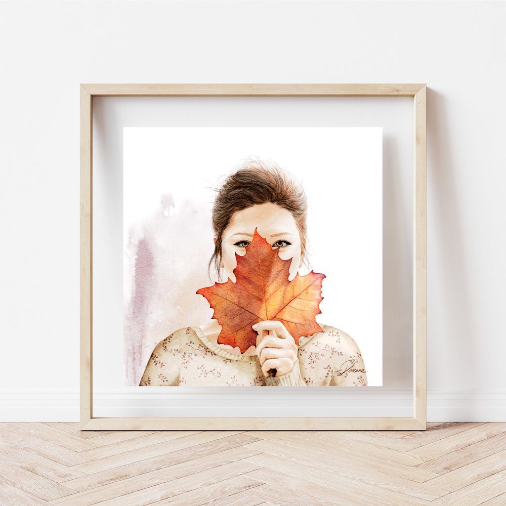art mockup photo