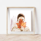 art mockup photo