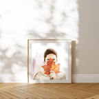 art mockup photo