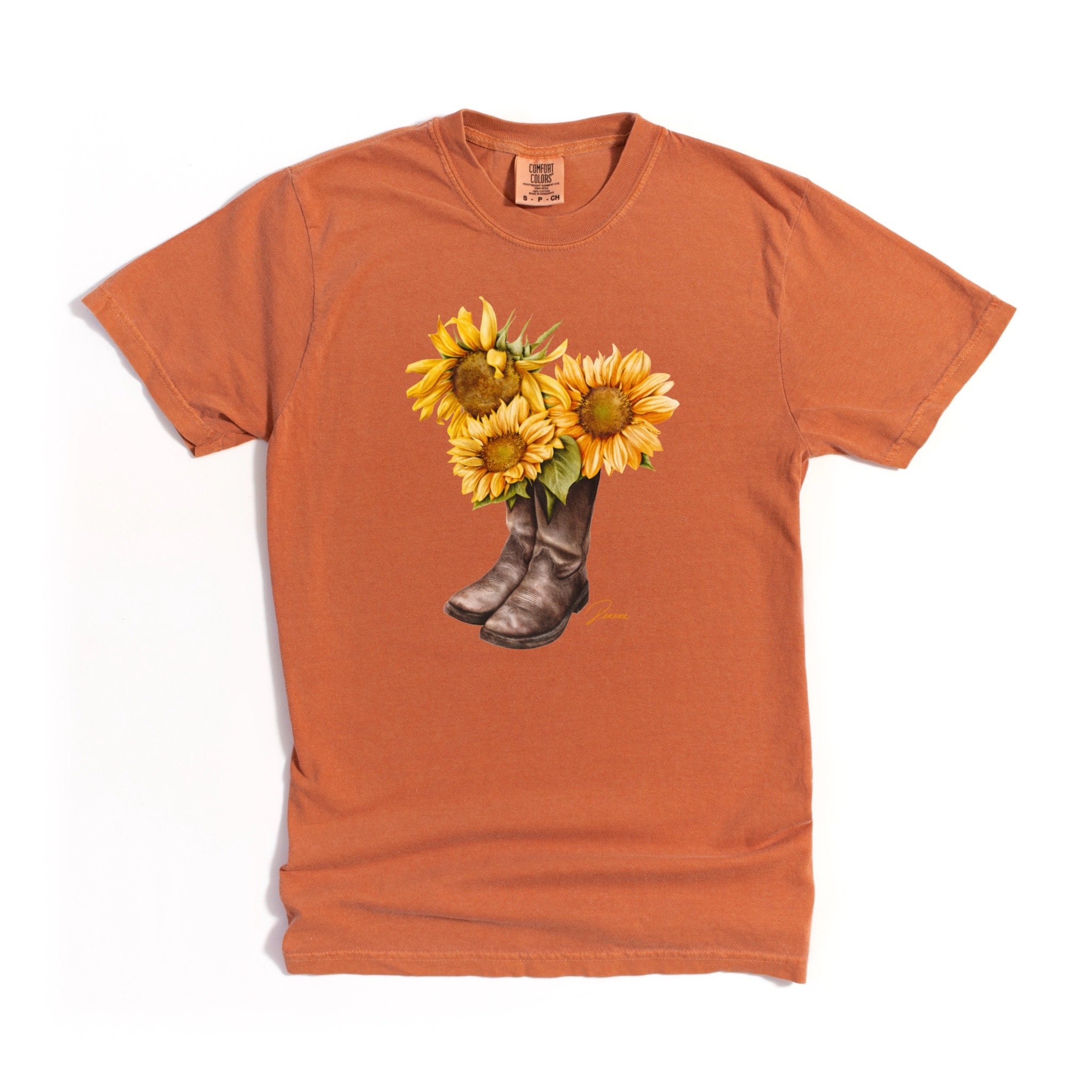 Sunshine in my boots t-shirt