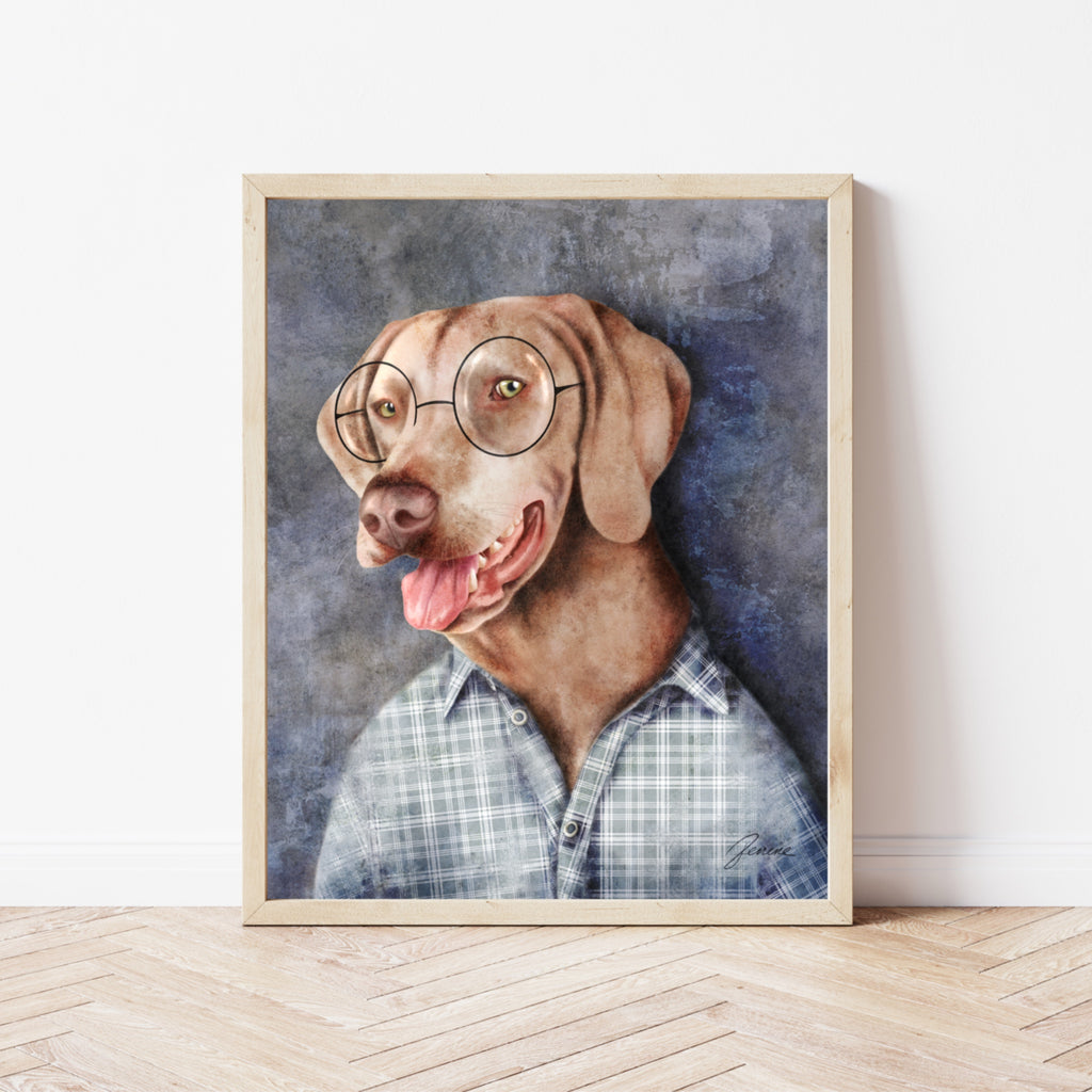 art mockup photo