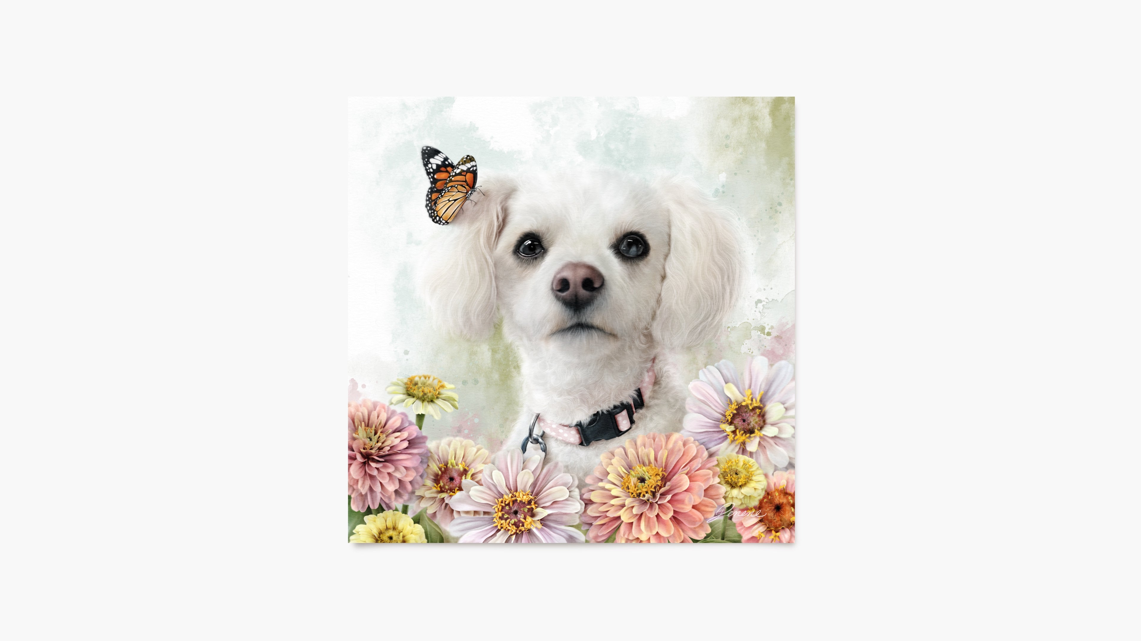 custom pet portrait
