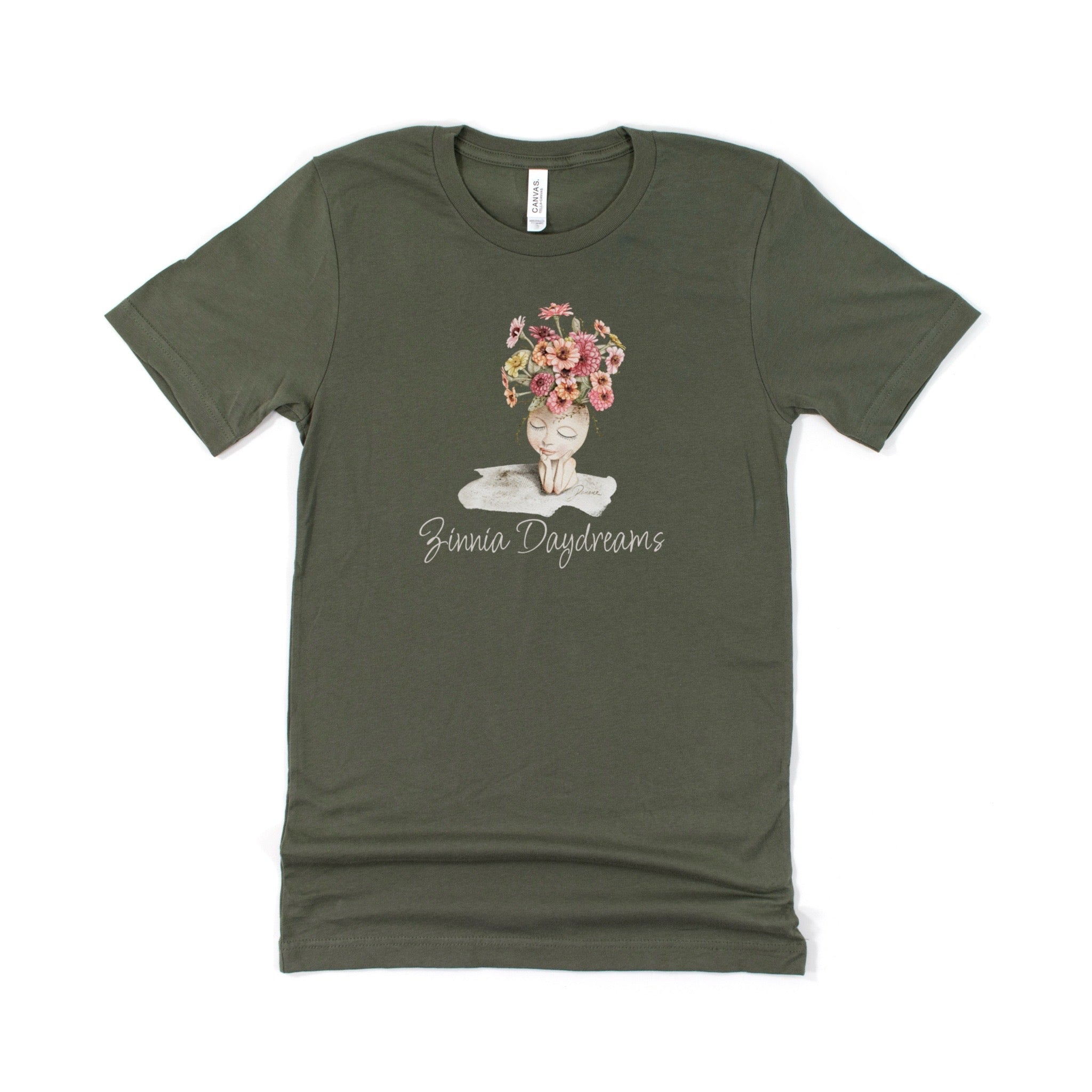 Zinnia daydreams t-shirt