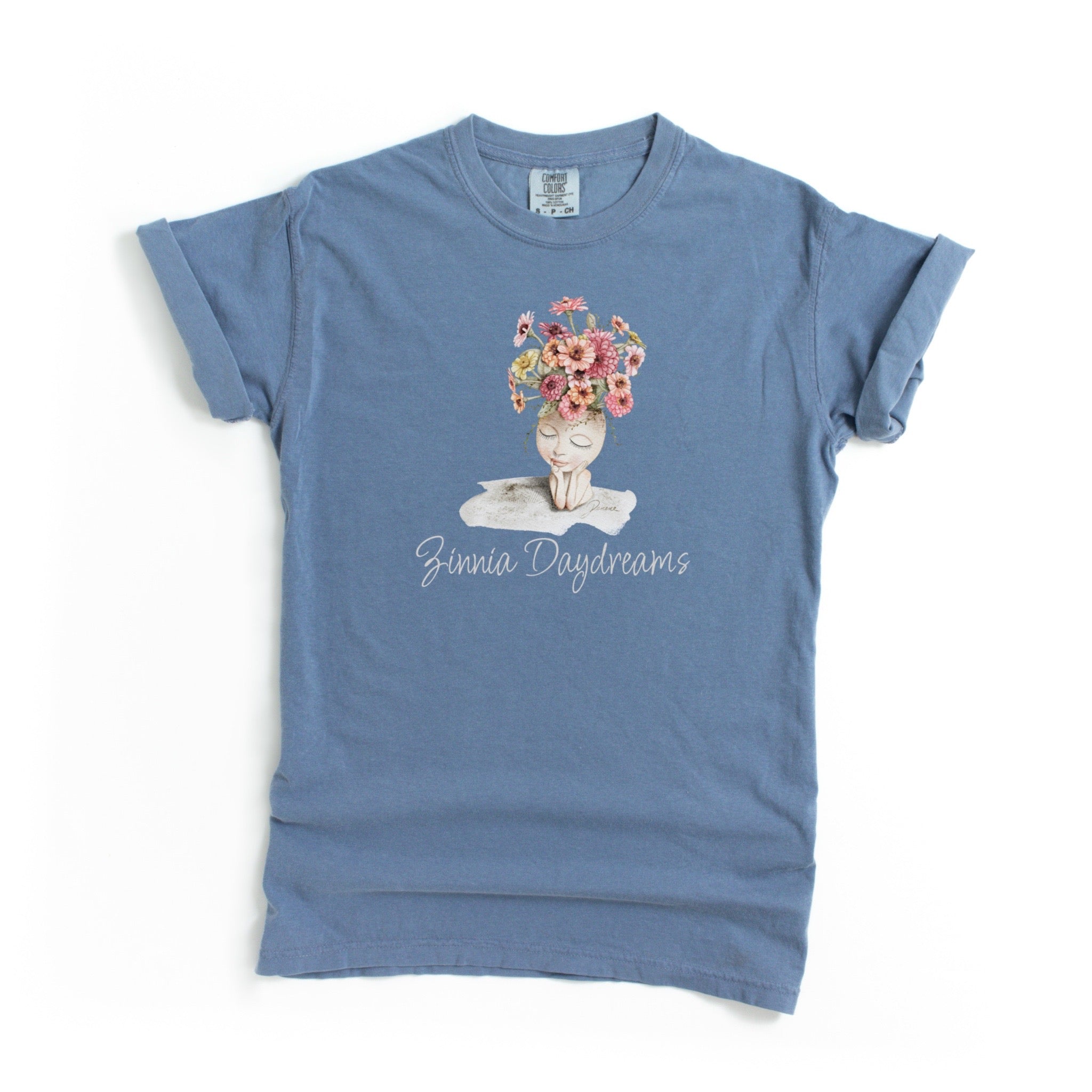 Zinnia daydreams t-shirt